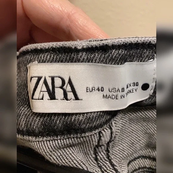 Zara Gray Skinny Jeans - Picture 7 of 8